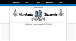 Desktop Screenshot of mankatomasons.org